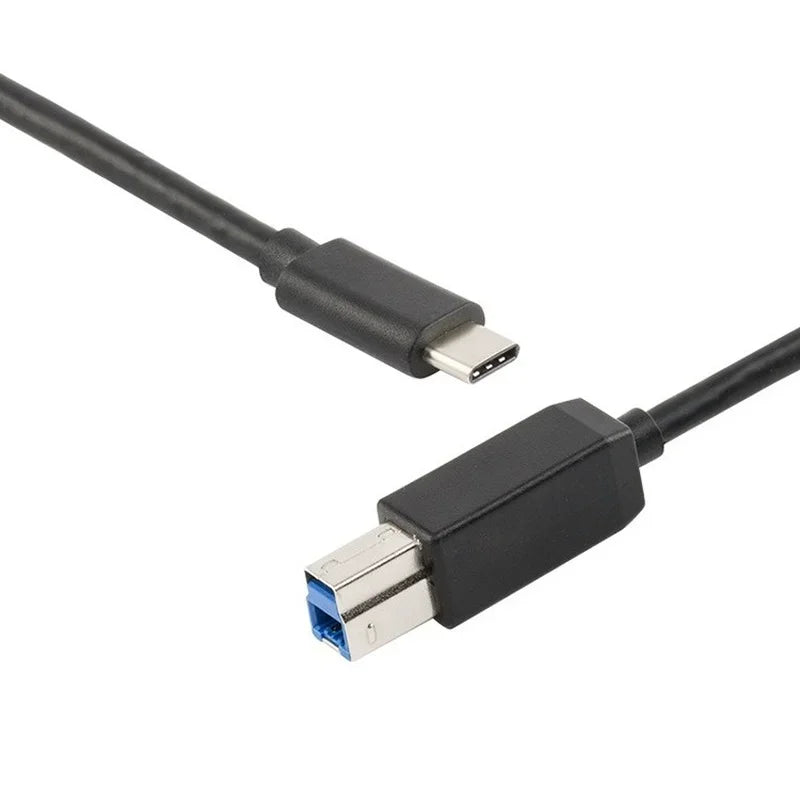 2pcs USB 3.1 Type C To USB 3.0 BM Mobile Phone Tablet Notebook To Printer Cable USB-C To B Male Qme 2pcs China Mainland