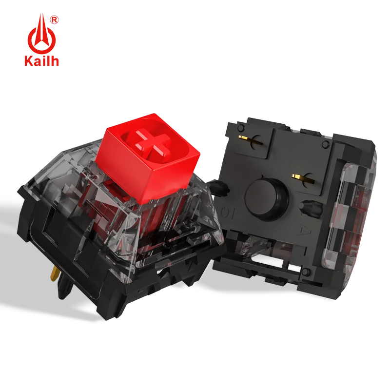 Kailh Box White V2 Box Brown V2 Box Red V2 Mechanical Keyboard Switch Clicky Linear Tactile 5pins RGB Cherry MX Gaming Switches Qme