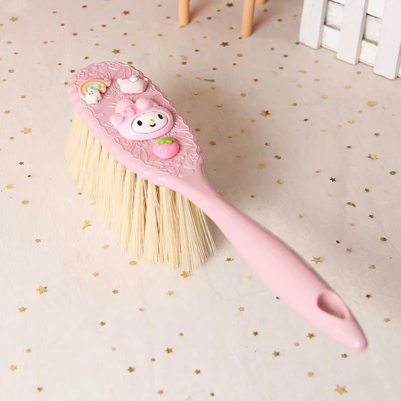 Hello Kitty Large Bed Brush Soft-bristle Long-handled Dusting Cute Qme