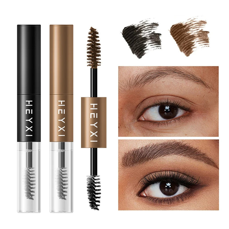 Double Ended Styling Eyebrow Dye Waterproof Sweat Proof Long-lasting Qme