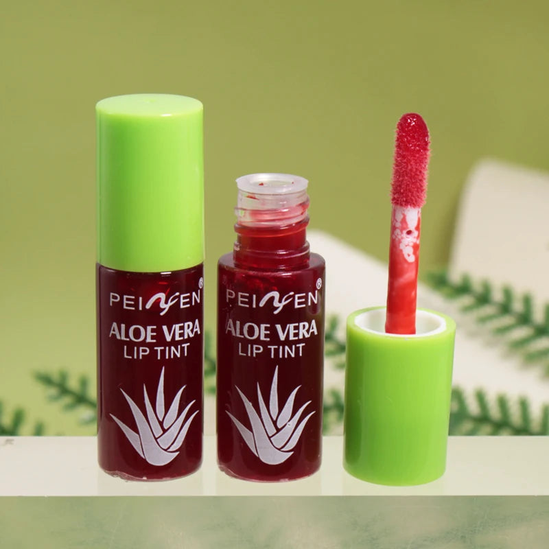 6-pack Aloe Vera Tinted Lip Oil Hydrating Moisturizing Small Glaze Qme