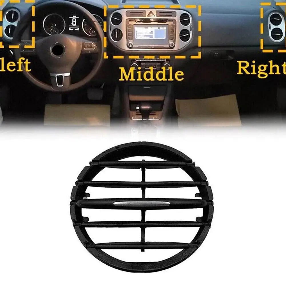 NEW Air Vent Cover For Volkswagen Tiguan 2010-2017 Car Interior Air Conditioning Vents Grille Car Air Conditioning Folding Qme