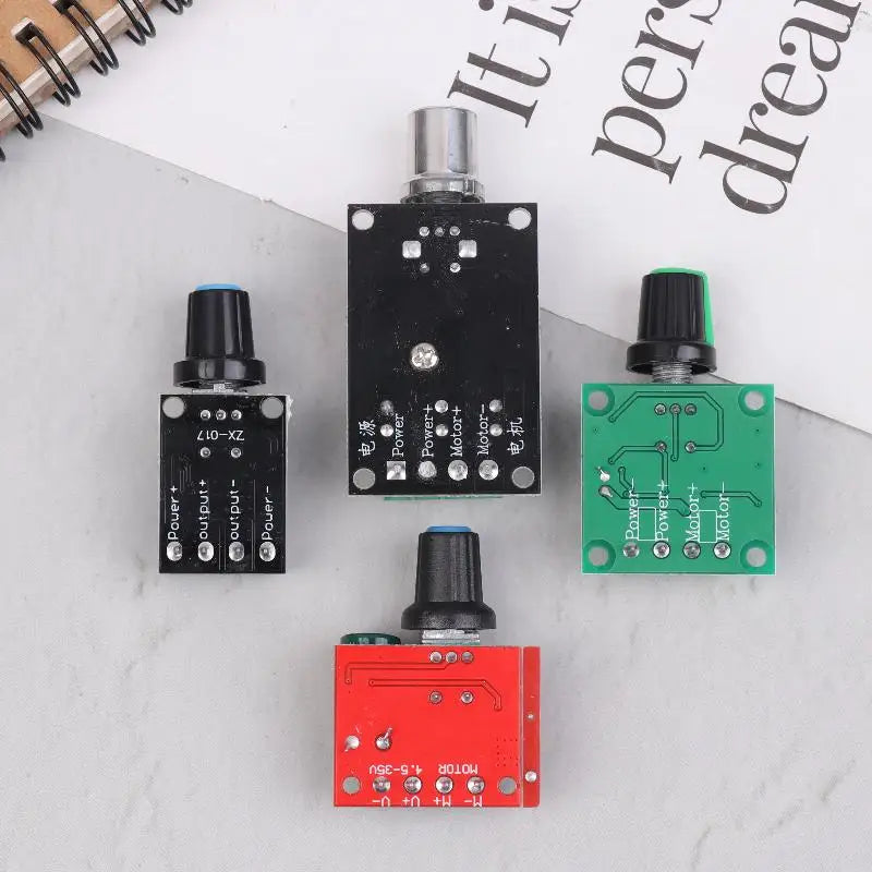 2 3 5 10A PWM DC Motor Speed Regulator Module Voltage Regulation LED Qme