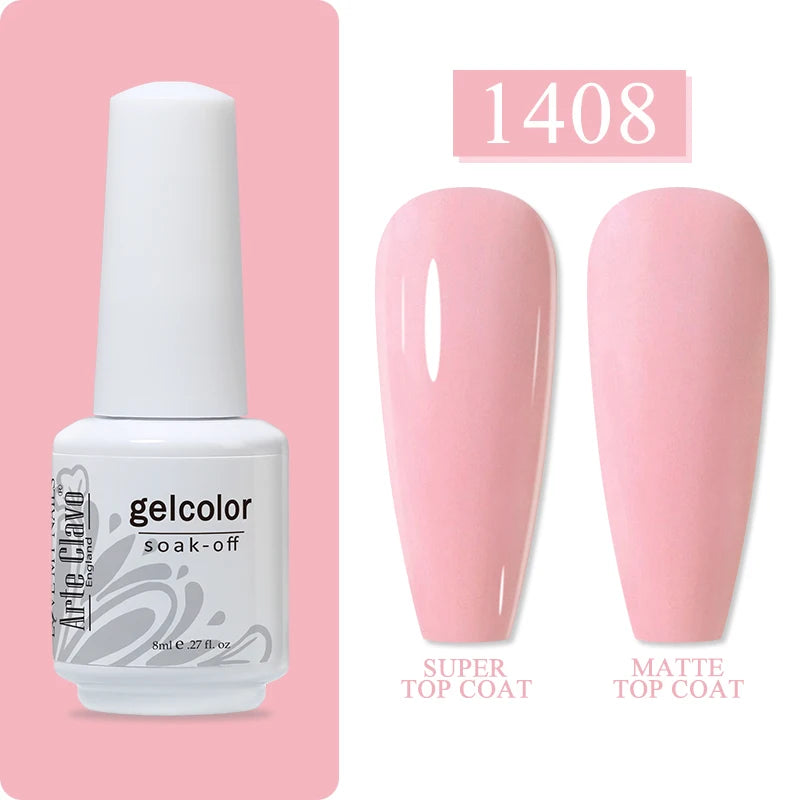Arte Clavo Art Nails Varnish Base Coat Gel Nail Polish UV LED Lamp
