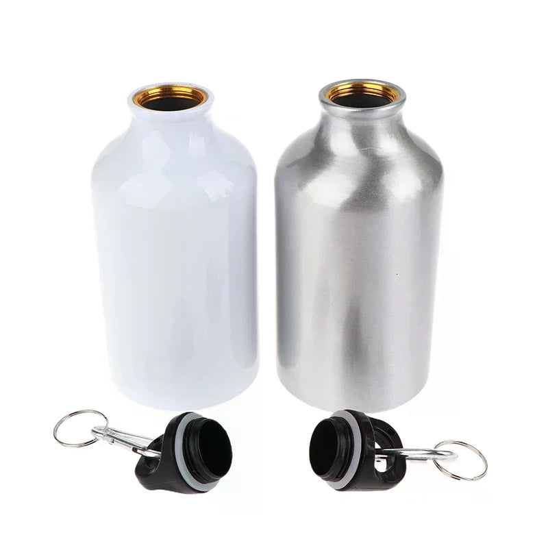 1Pc Aluminum Outdoor Bike Sports Water Bottle Drinking Kettle Drinking Cup Leakproof Water Jug For Travel Running Camping Qme