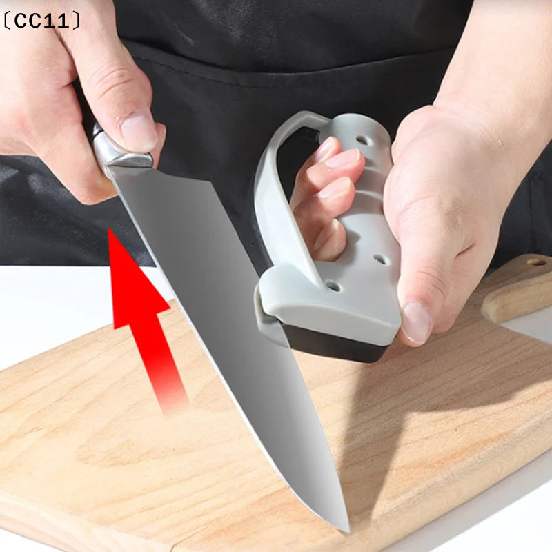 Household Kitchen Sharpener Knife Sharpeners Convenient Manual Quick Qme