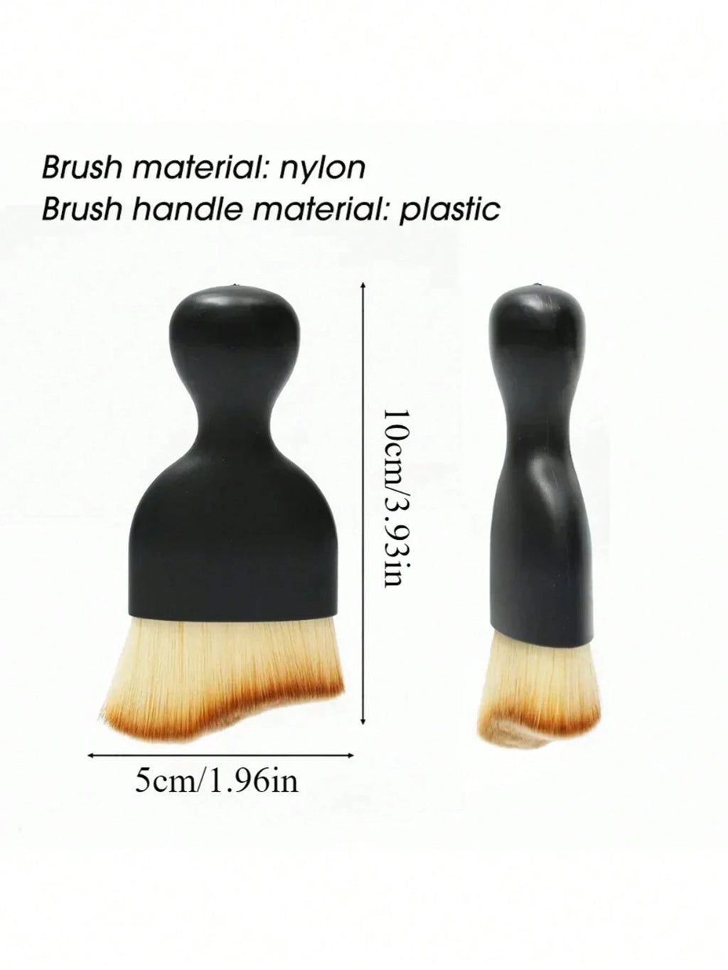3 2 Black Car Interior Air Vents Dust Cleaning Brush Curve Heels Qme