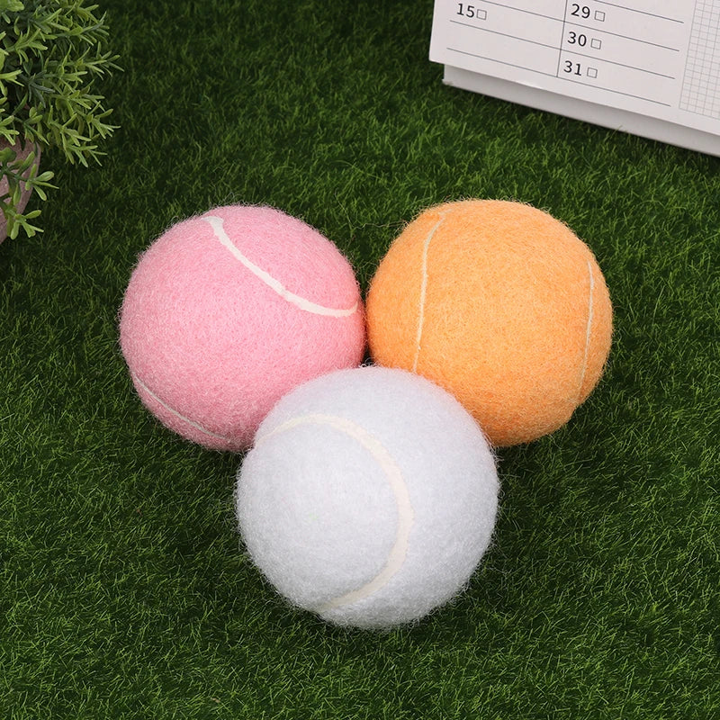1 Ladies Beginners Durable Practice Tennis Ball Balls Wear-resistant Qme