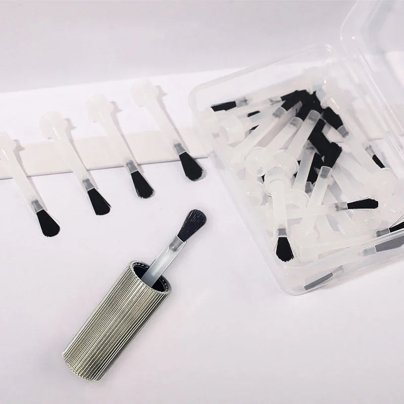 Nail Polish Replacement Brushes Gel Professional Salon Home Use Qme