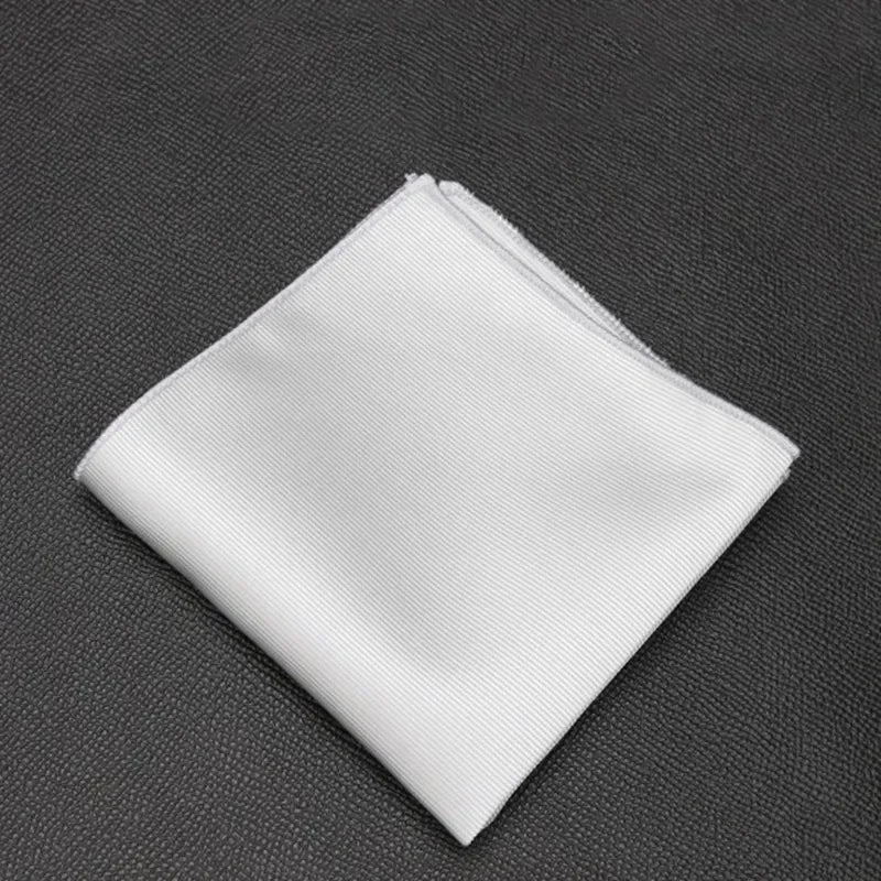 Men Pocket Square Suits Hanky for Men Plaid Handkerchiefs Casual Suit Square Handkerchief Towels for Party Classic Suit Napkin Qme A42