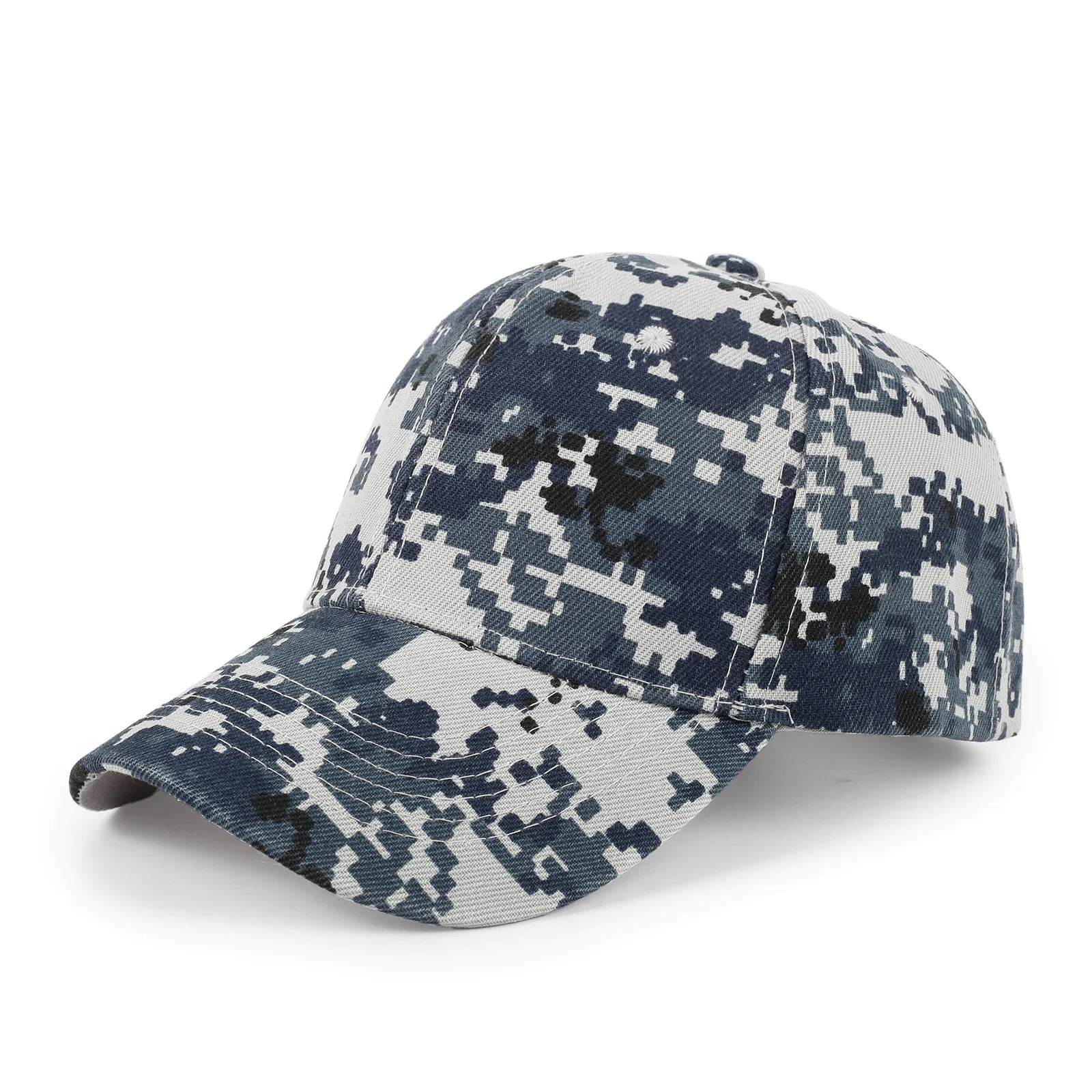 Unisex Camouflage Baseball Cap Outdoor Mountaineering Camping Running Fishing Sun Hat Hat Fashion Casual Accessories Qme J One Size