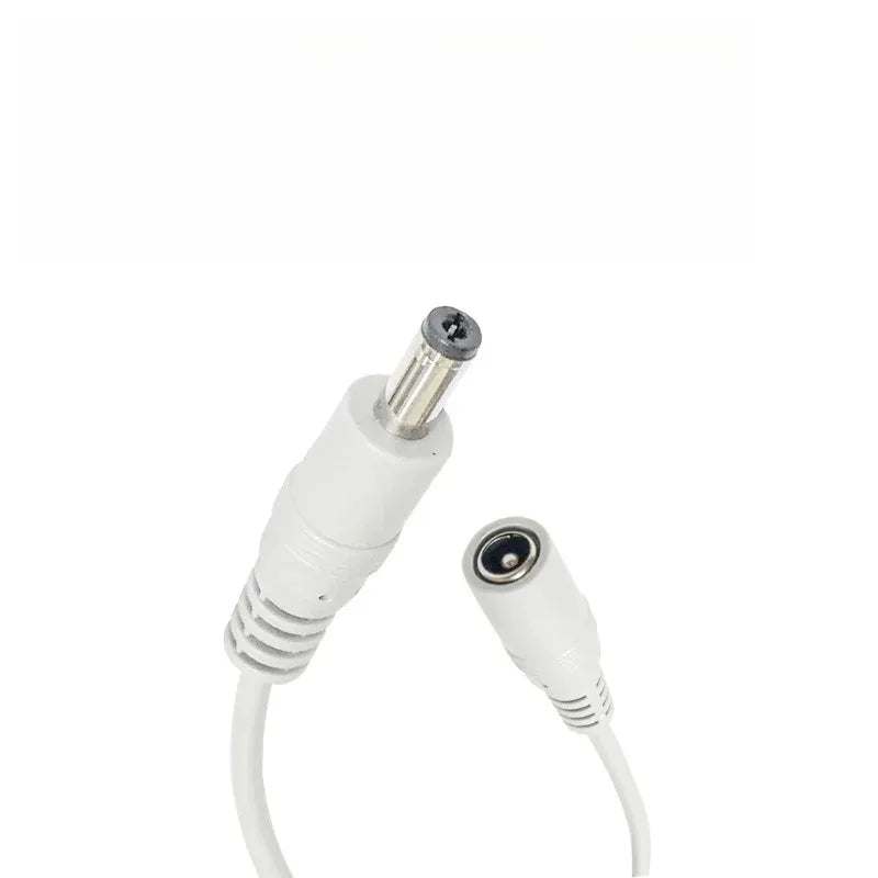 PoE + DC Power Extension Cable 10M Cat5e CCA for IP Camera CCTV NVR System Outdoor Power Supply Cord Wire Plug Qme