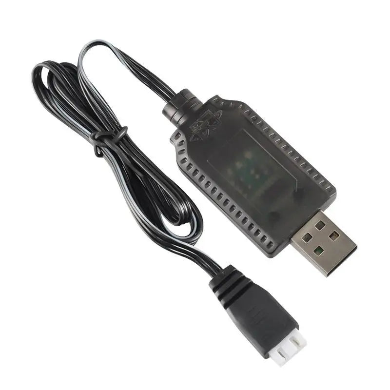 7 4V USB Lithium Battery Charger Cable XH-3P Smart Rechargeable Qme