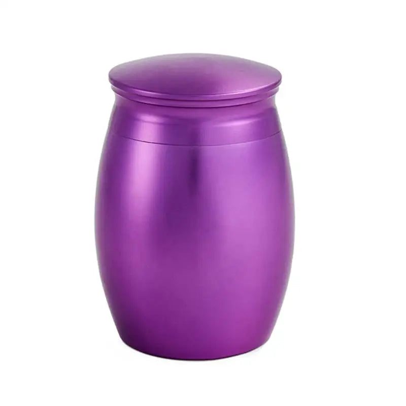 Pet Ash Urn Lid Colorful DIY Handcrafted Memorial Keepsake Dogs Cats Qme A6