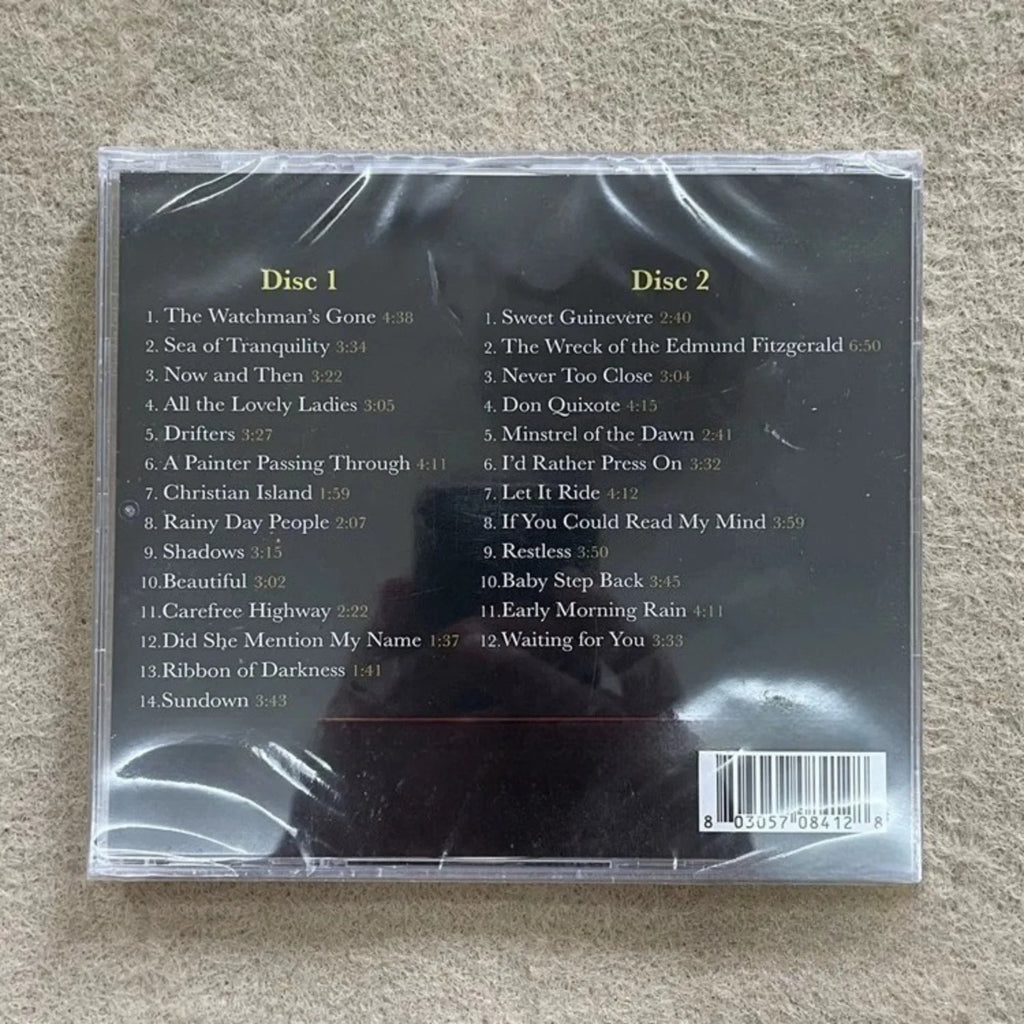 Classic Western Folk Live Music CD, Featuring A Singer Portrait and Guitar-themed Cover, Live Tracks From The Collection Qme