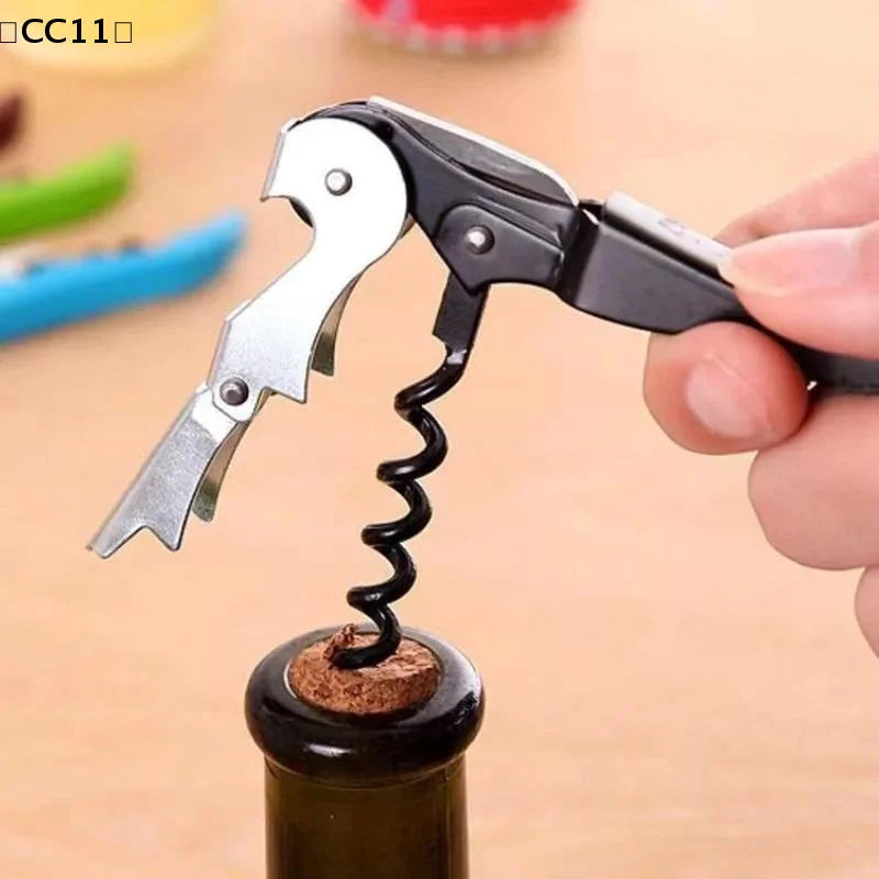 Creative Hippocampus Stainless Steel Wine Beer Bottle Cap Remover Qme