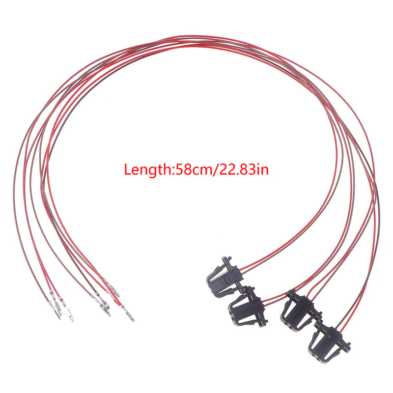 Car Door Light Cable Wires Connector Harness Plug Front Back Golf 5 6 Qme Default Title