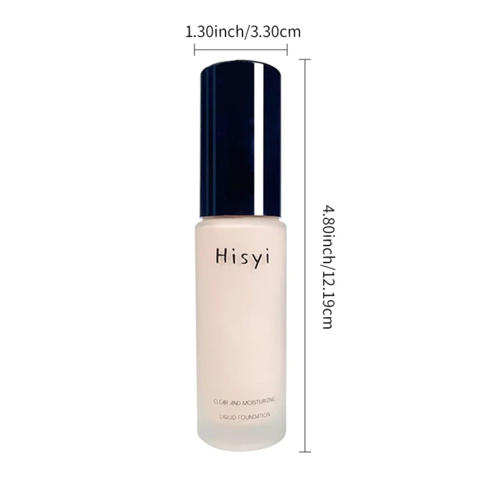 Full Coverage Liquid Foundation Matte Dewy Squeeze Tube Waterproof Qme