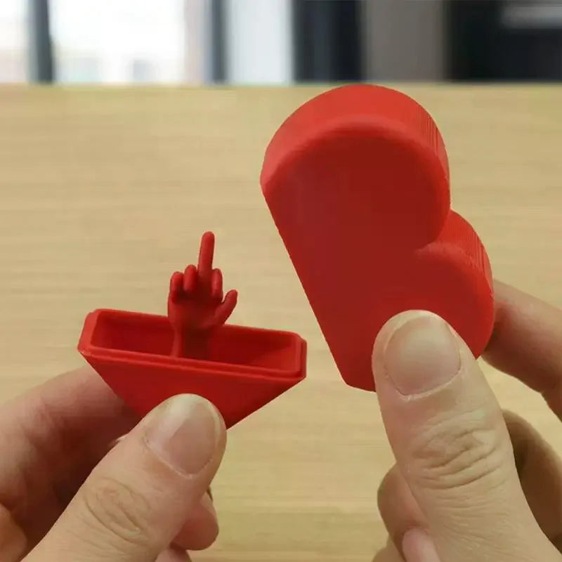 3D Printed Heart Shaped Surprise Box Funny Hidden Decor Novelty Prank Toy Romantic Joke Gift For Valentine Qme