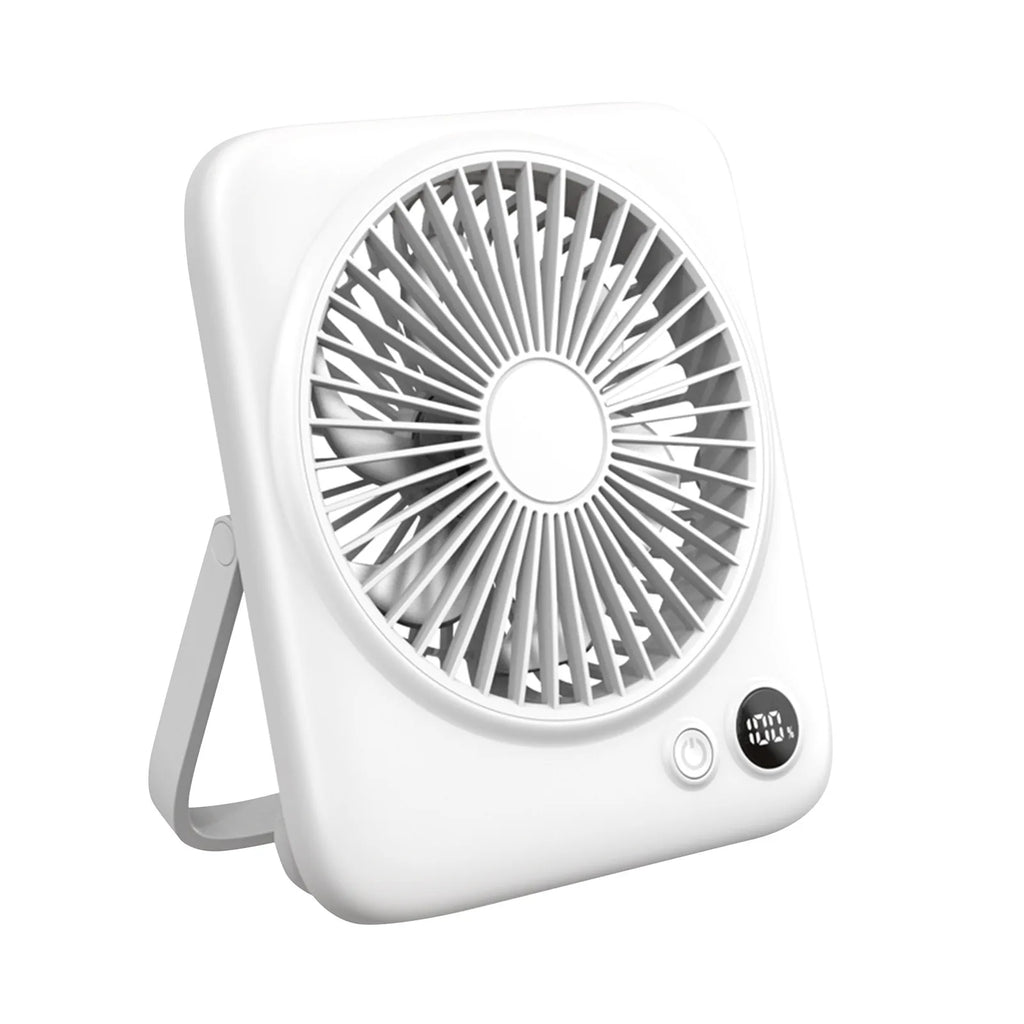 Protable Mini Fan Convenient Creative Small Fan Desk Fan Strong Wind Personal Fan for School Office Outdoor Use Qme