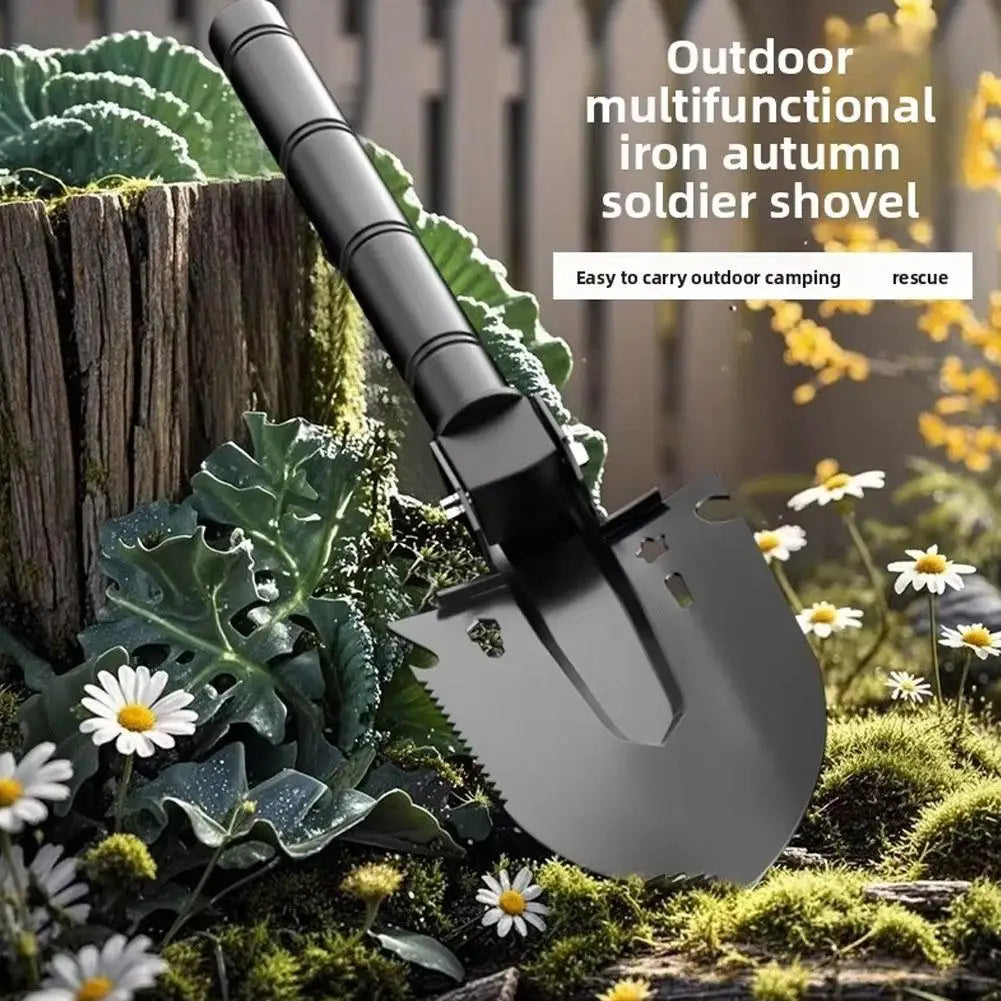 Survival Shovel Multi-tool Portable Engineer Disaster Recovery Car Qme