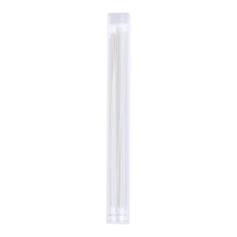 Earrings Hole Cleaner Disinfection Ear Wires Cleaning Line Piercing Qme White-60pcs