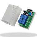 500M Long Range AC 220 V 1CH 1CH Wireless RF Remote Control Light Switch 10A Relay Output Radio Receiver Module+Transmitter Qme Single controller