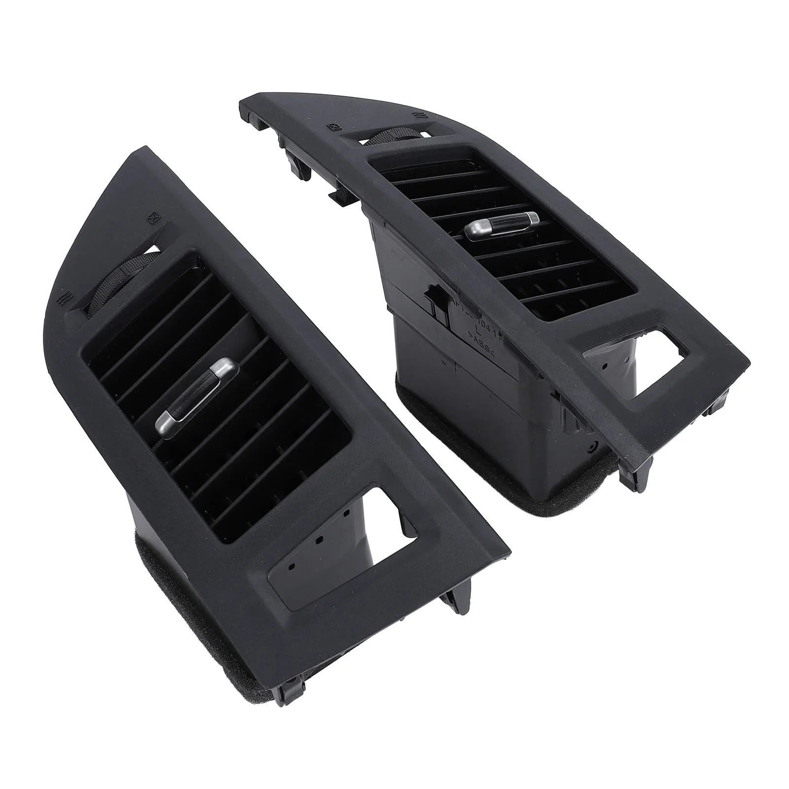 1 Pair of Car Dashboard AC Vent Outlet Trim Panel Improve Air Circulation For Mitsubishi Pajero 2006-2021 Fourth generation Qme