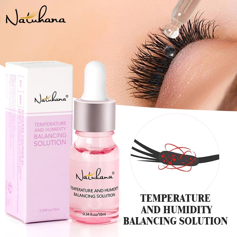 NATUHANA Bonder Eyelash Extensions Quick Drying Lash Adhesive Sealer Qme