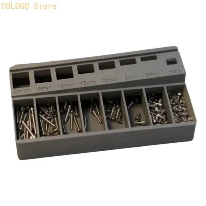 Efficient 3D Printed Screw Sorting Tray Precise Organization Multiple Qme for grey CN