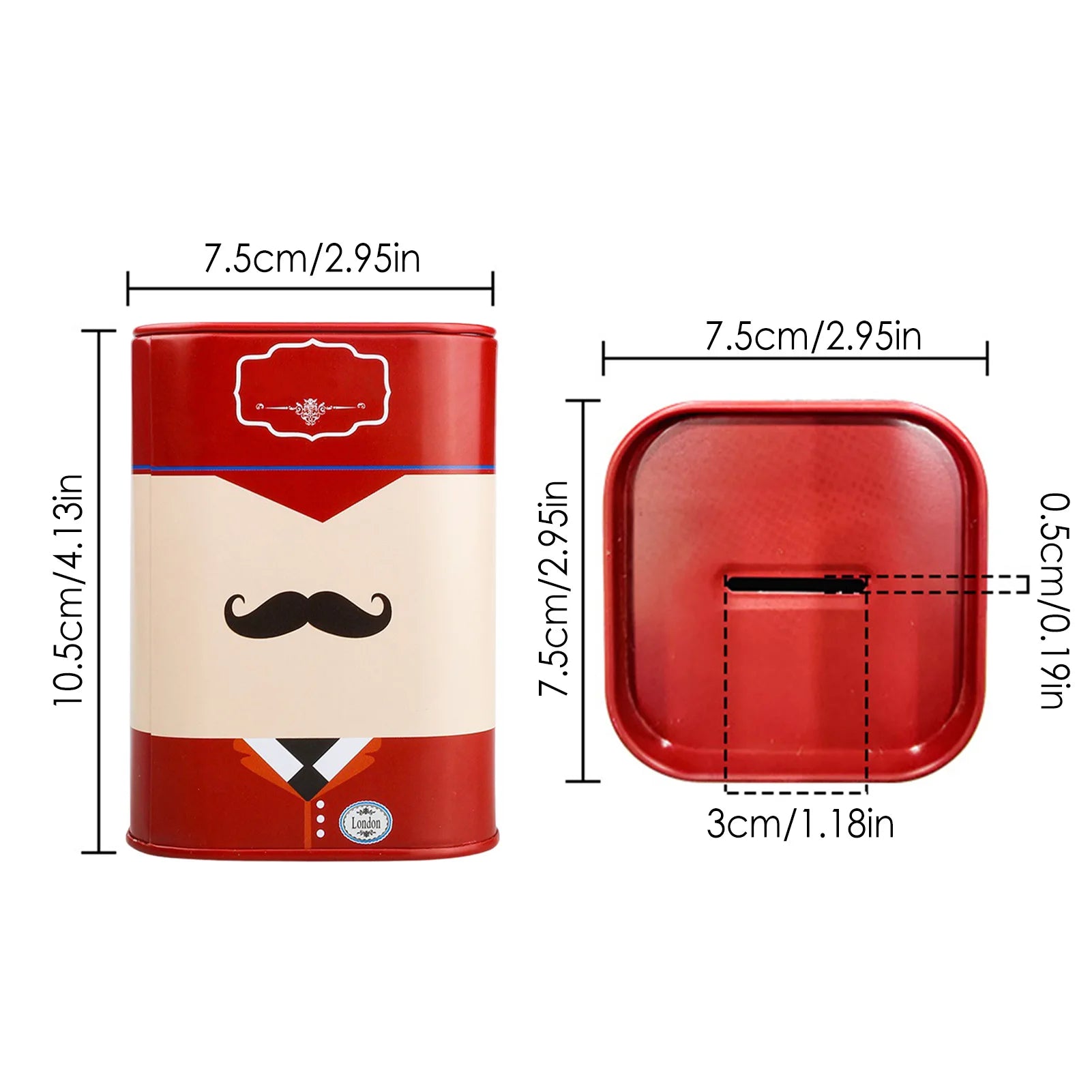 Stainless Steel Razor Blade Disposal Case Safe Waste Blade Storage Box Razor Safe Barber Shop Home Blade Recycling Container Box Qme