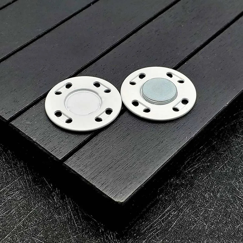 5Pairs 20Colors Metal Magnet Buckle Sewing Accessories Press Button