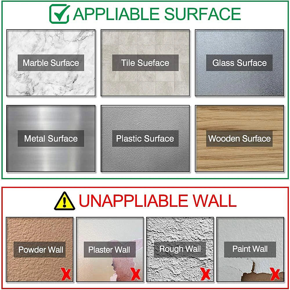 1-10M Nano Double Sided Tape Heavy Duty Transparent Adhesive Strips Strong Sticky Multipurpose Reusable Waterproof Mounting Tape Qme