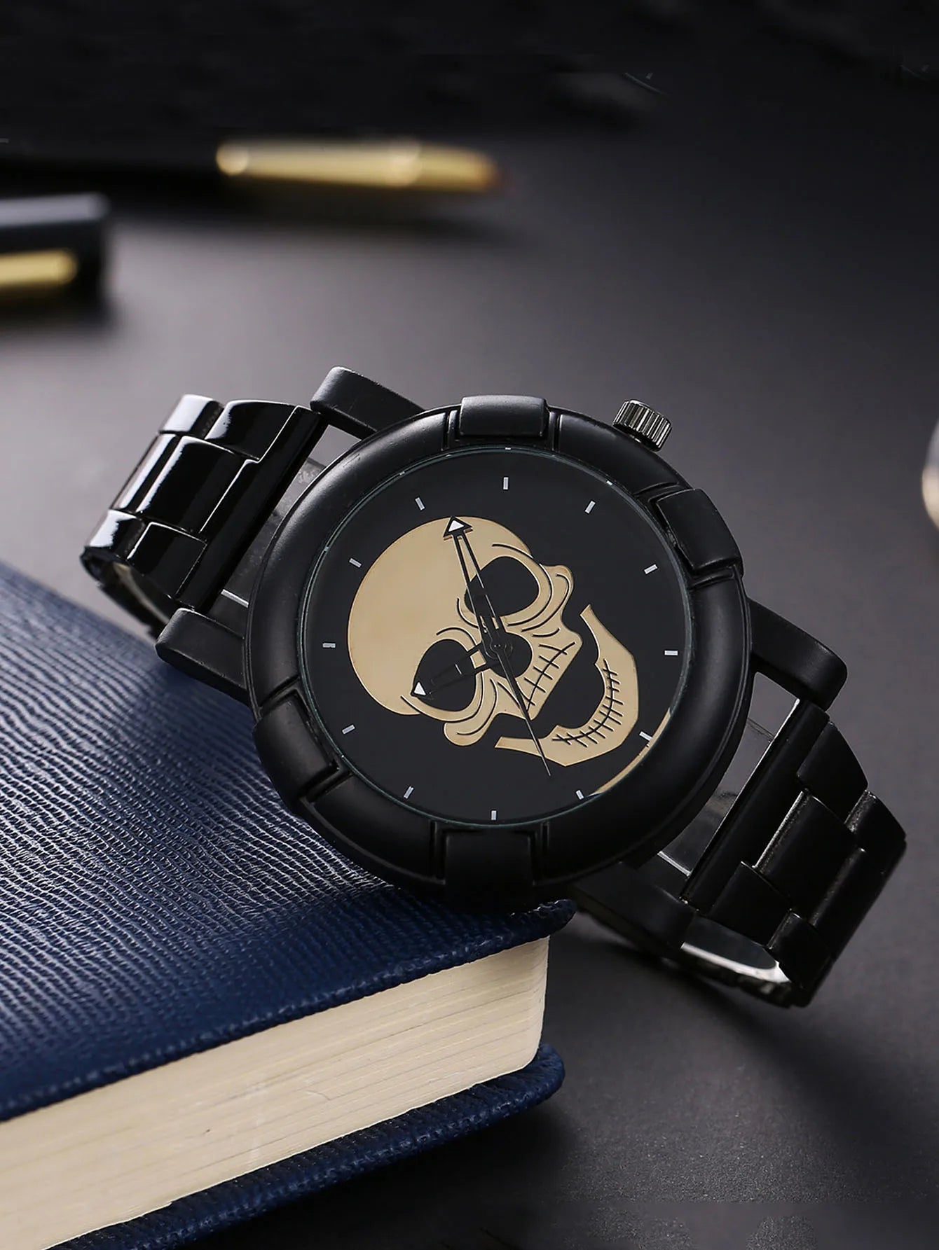 Skeleton Head Series: Stylish and Majestic Men's Fashion Qme