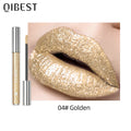 Diamond Glitter Liquid Lipstick Waterproof Long Lasting Pearl Shiny Lip Gloss Metal Charming Lip Glaze Tint Makeup For Women Qme 04