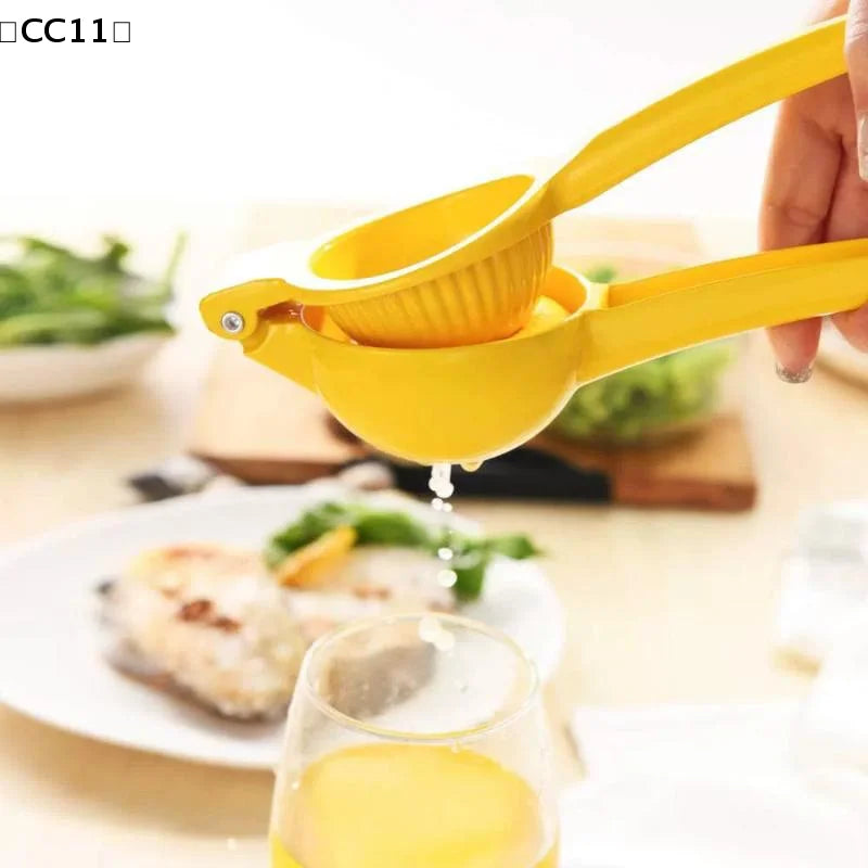 Home Manual Lemon Squeezer Aluminum Alloy Hand Pressed Orange Fruit Qme