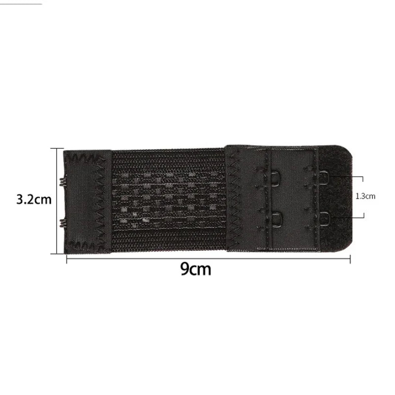 Bra Extender Women's Elastic Extension Strap Hook Clip Expander Qme