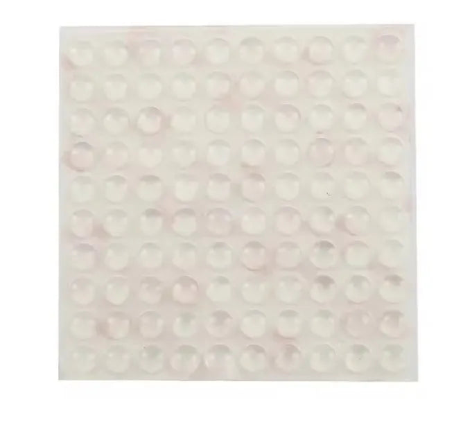 500-100PCS Silicone Shock Absorber Pad Transparent Self Adhesive Door Rear Cabinet Door Anti Collision Furniture Buffer Pad Qme Transparent 300pcs