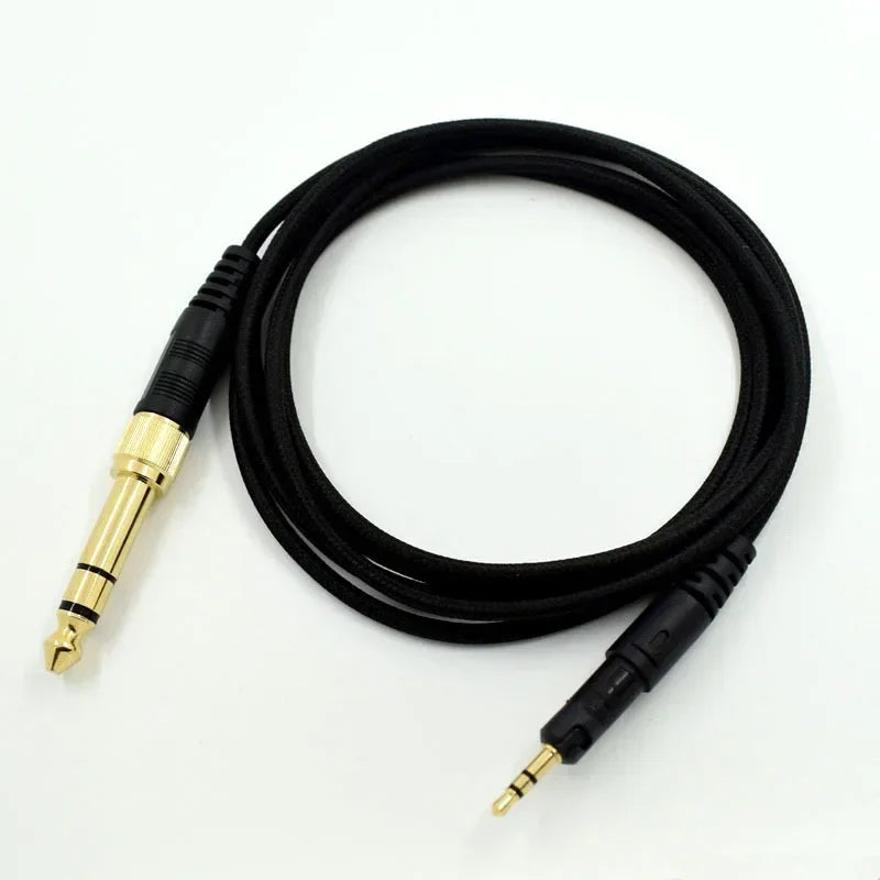 Headset Cable Replacement Cable for Audio-Technica ATH-M50X M40 Headphone 3.5mm Audio Cable Fits Many Headphones Qme