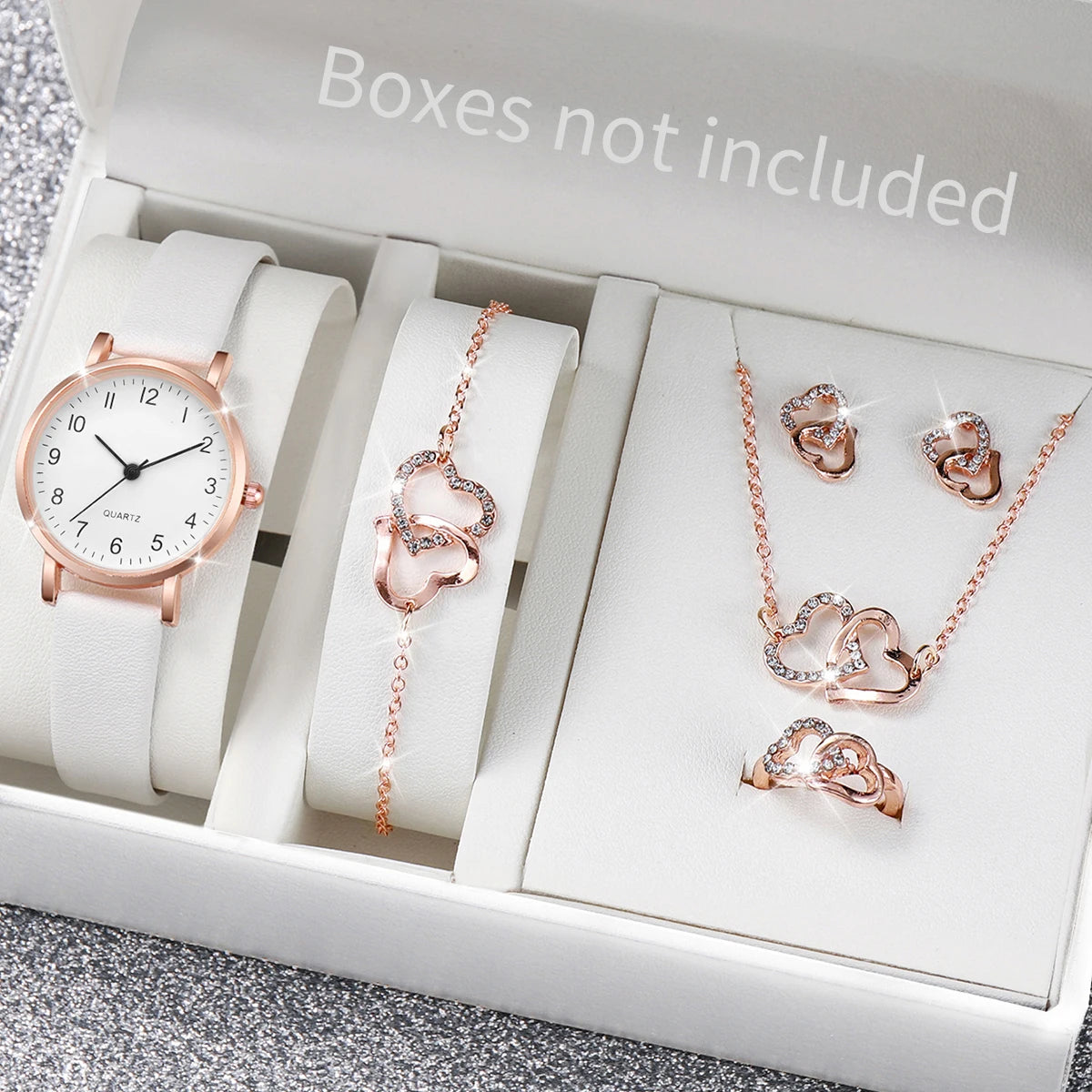 Classic Daily Wear Women Analog Quartz Wrist Watch Tennis Bracelet Qme Rose Gold C No Box