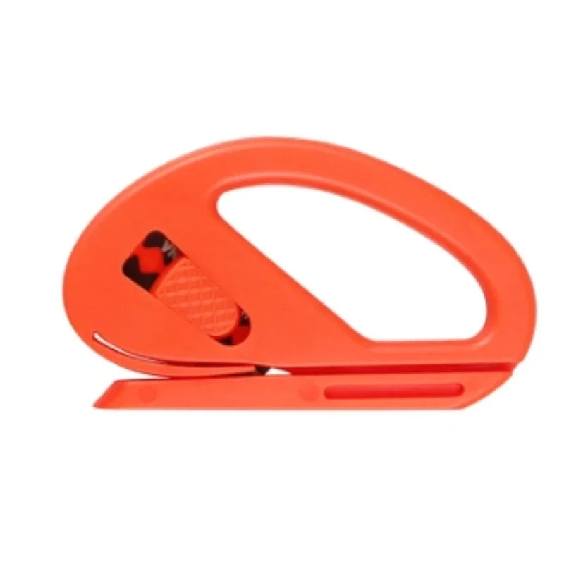 Easy-Glide Wrapping Paper Cutter Safe Razor Blade Design Suitable Ideal for Gift Wrap Crafts & Office Use for Perfect Cuts Qme Orange