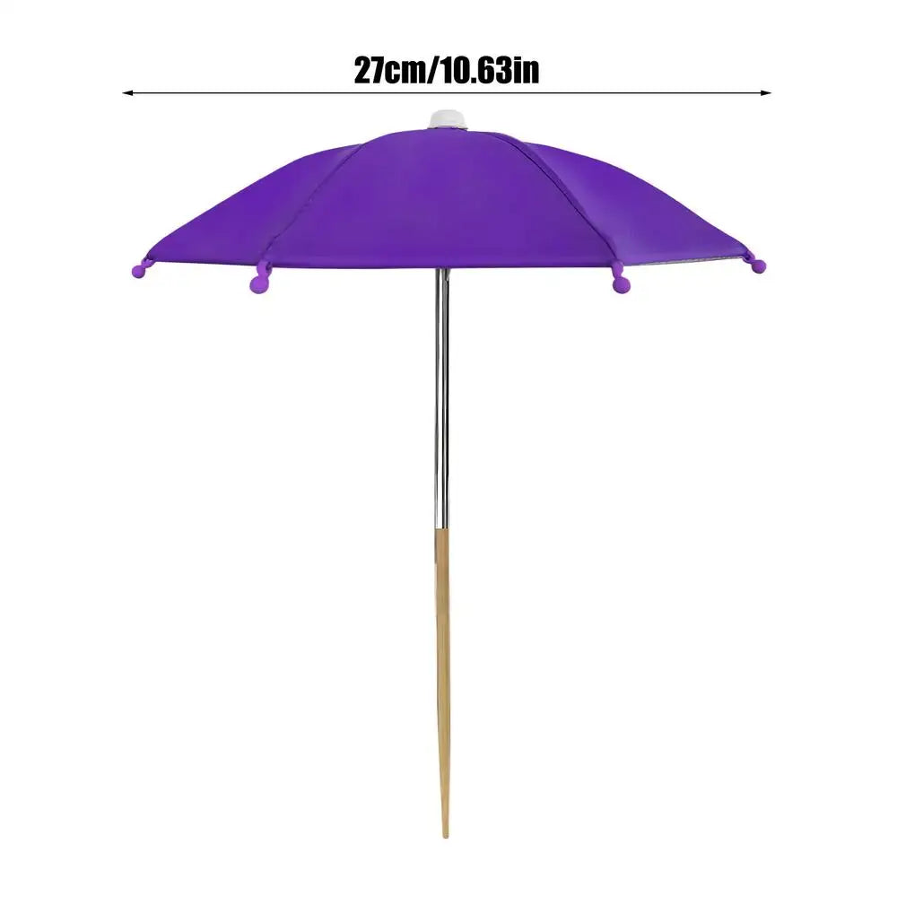 1pcs Plant Umbrella Portable Water Resistant Garden Umbrellas For Plants Flowers For Patio Balcony Courtyard Backyard Porch Roof Qme Purple