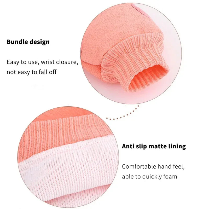 Bath Peeling SPA Exfoliating Shower Brush Body Cleaning Scrub Mitt Qme