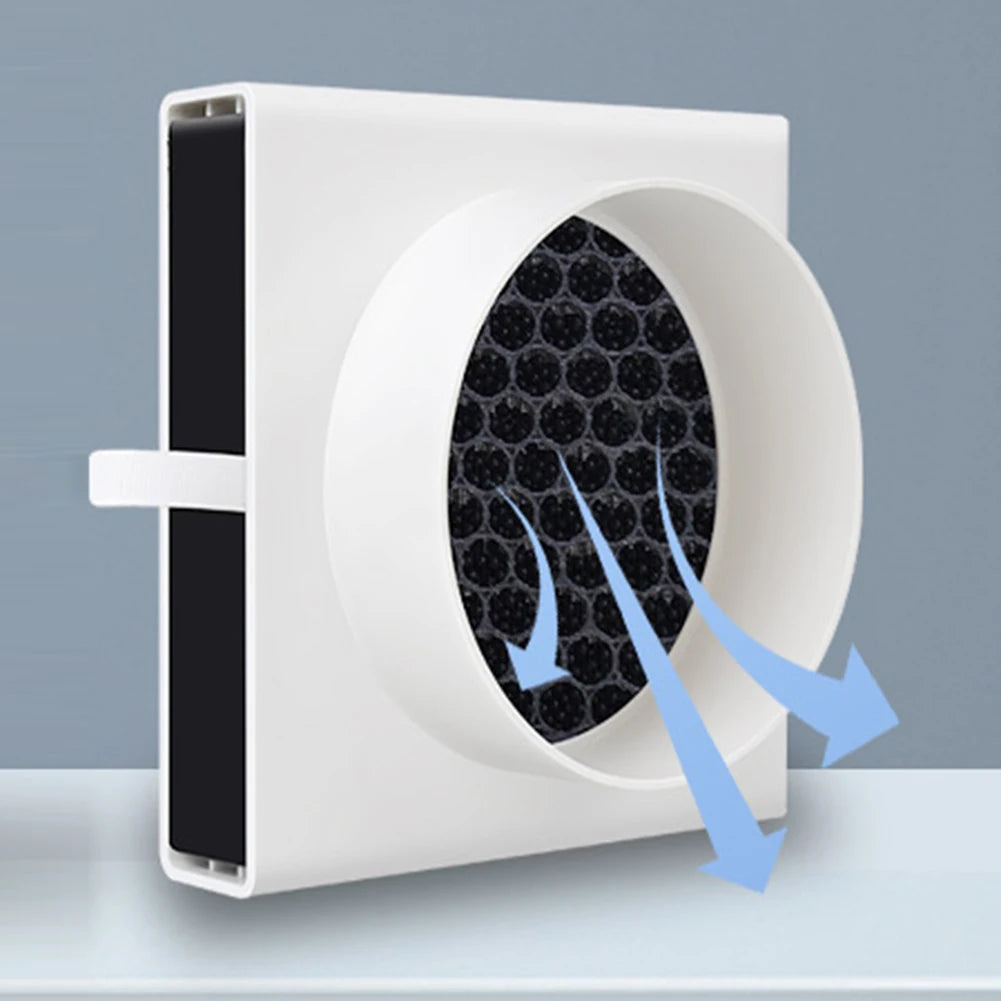 Duct Air Filter HEPA PVC PE Pipes Inline Ducting Box Ventilation Pre Qme