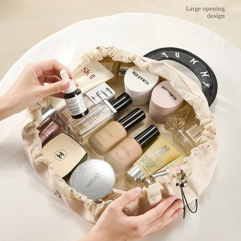 Convenient Lazy Makeup Organizer Travel Work Large Capacity Qme