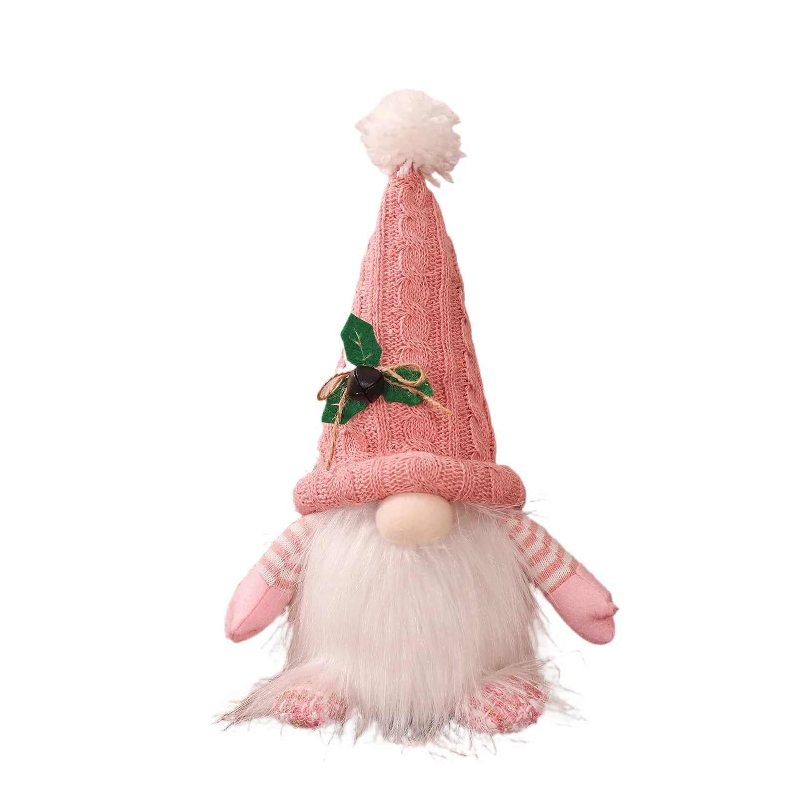New Christmas Dwarf Ornament Mini Plush Gnome Figurine for Holiday Home Decoration DIY Scene Layout Props Party Doll Gift Qme