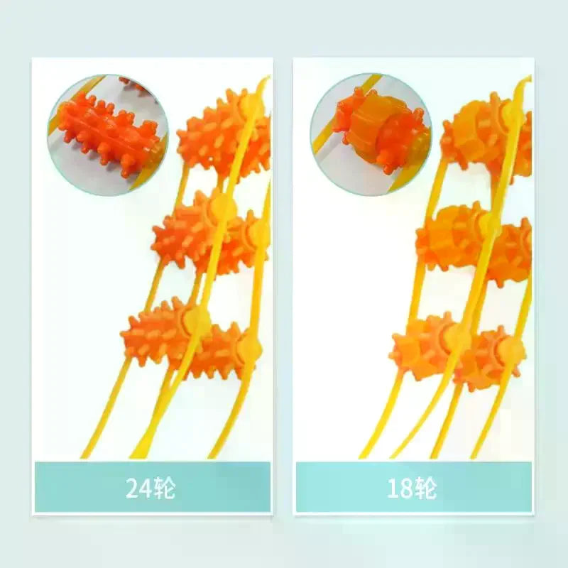 Handheld Pull Back Muscle Massager Roller Deep Relax Neck Shoulder Qme
