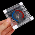 -50°C~50°C Temperature Window Indoor Outdoor Garden Home Graduated Disc Measurement Multimeter. Qme 1pc
