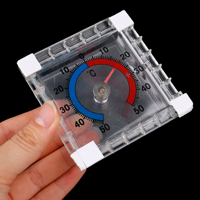 -50°C~50°C Temperature Window Indoor Outdoor Garden Home Graduated Disc Measurement Multimeter. Qme 1pc