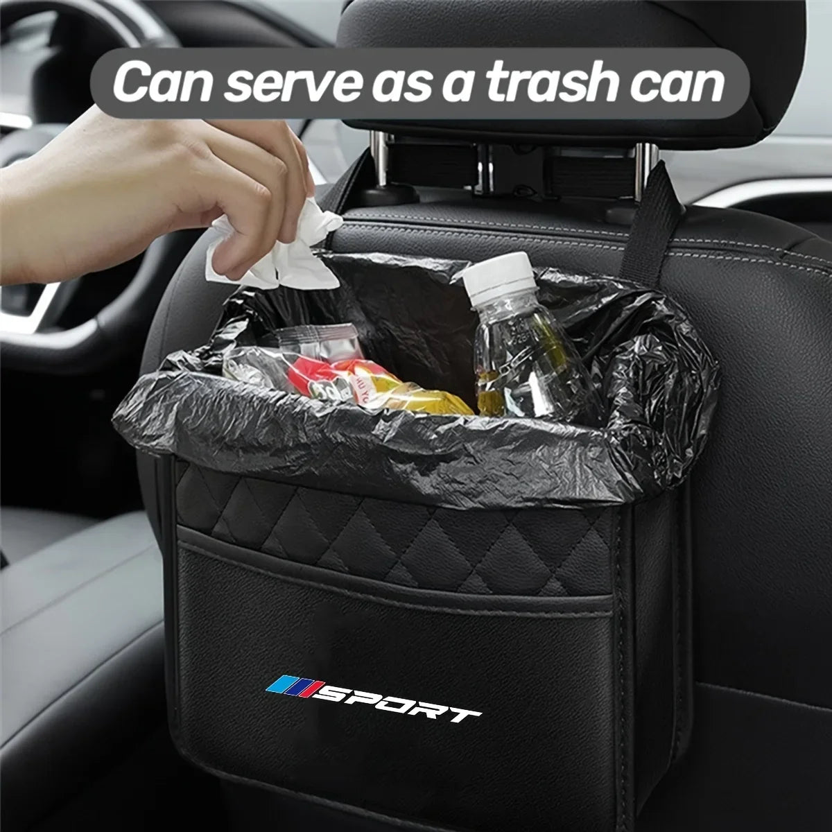 Car Seat Back Storage Bag Hanging Bag, Back Seat Car Storage Bag, Car Interior Storage Bag Qme